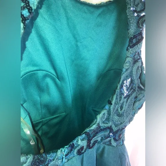 Dear Moon Deep Teal Dress - Picture 10 of 15